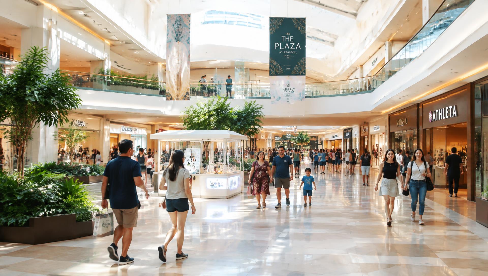 Inside Beltway Plaza Mall